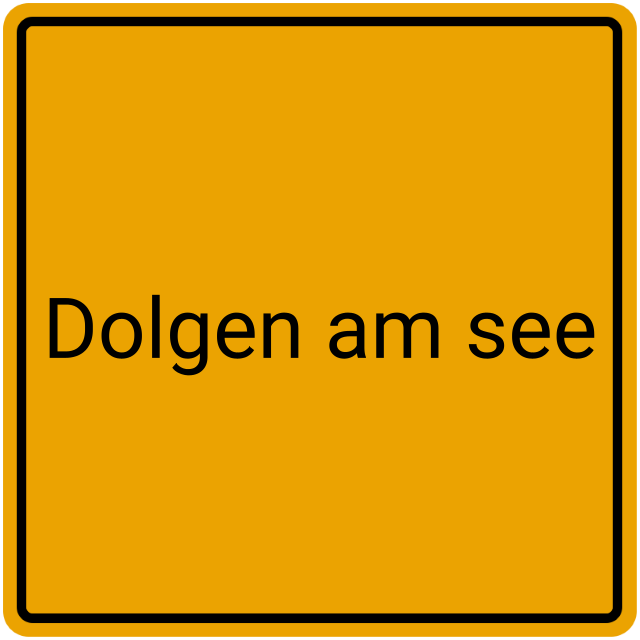 Meldebestätigung Dolgen am See